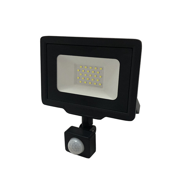 Image of Optonica cityline mozgásérzékelős LED reflektor 20W 1600lm 4500K fekete 5945