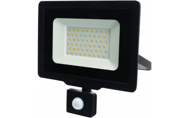 Image of Optonica cityline mozgásérzékelős LED reflektor 50W 4000lm 4500K fekete 5951
