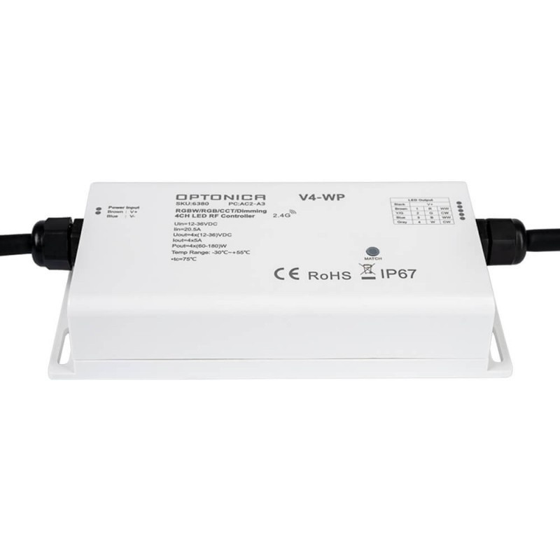 Image of OPTONICA LED V4-WP RGB / RGBW vevő IP67 6380
