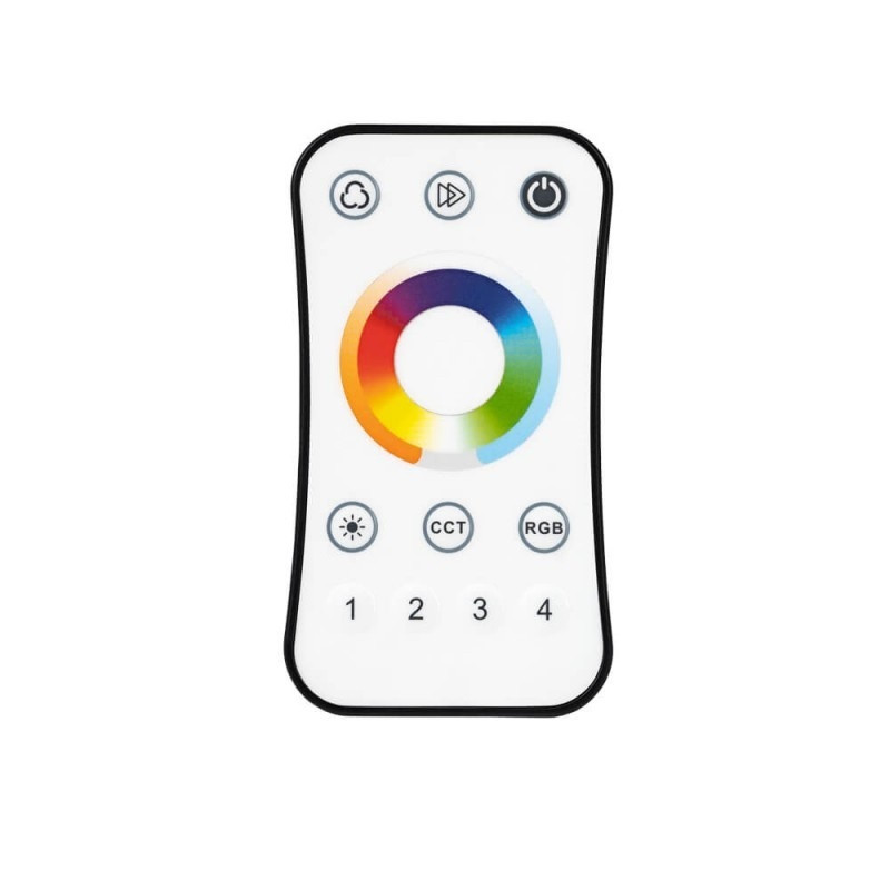 Image of OPTONICA LED RGB+CCT 4 zónás távirányító RF 2.4G 6381