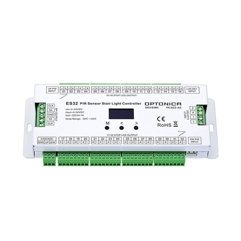 Image of Optonica LED LED-es lépcsőeffektus vezérlő mozgásérzékelővel 6385