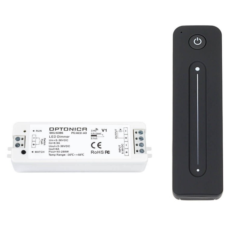 Image of OPTONICA LED egyszínű dimmer vezérlő készlet 6386