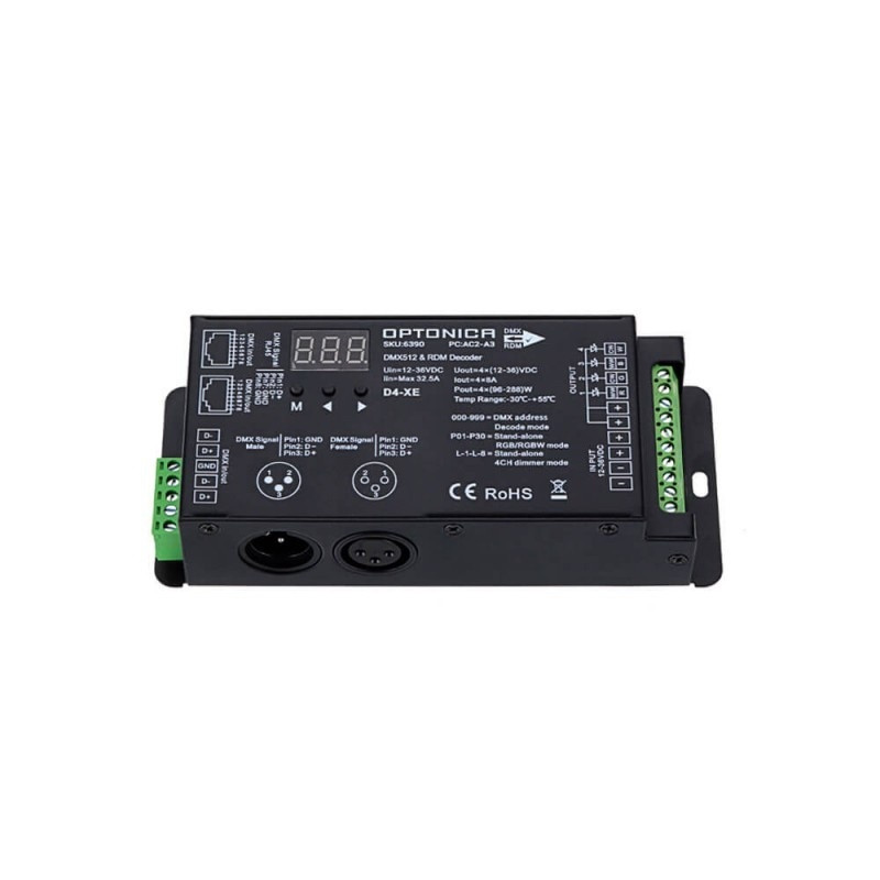 Image of Optonica LED DMX512 / RDM dekóderekr 6390