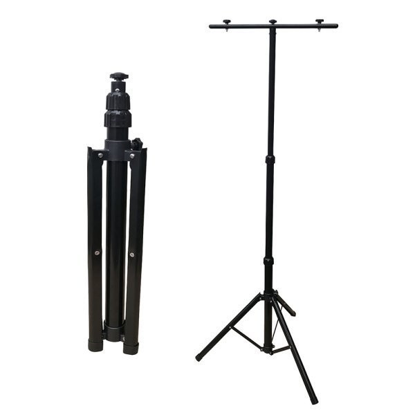 Image of Optonica 3 lábú állvány reflektorokhoz 64-157cm fekete 6686