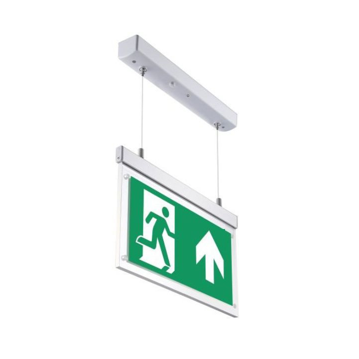 Image of OPTONICA LED menekülési útvonal lámpatest, vészkijárat vésztápegységgel, függesztve 7204