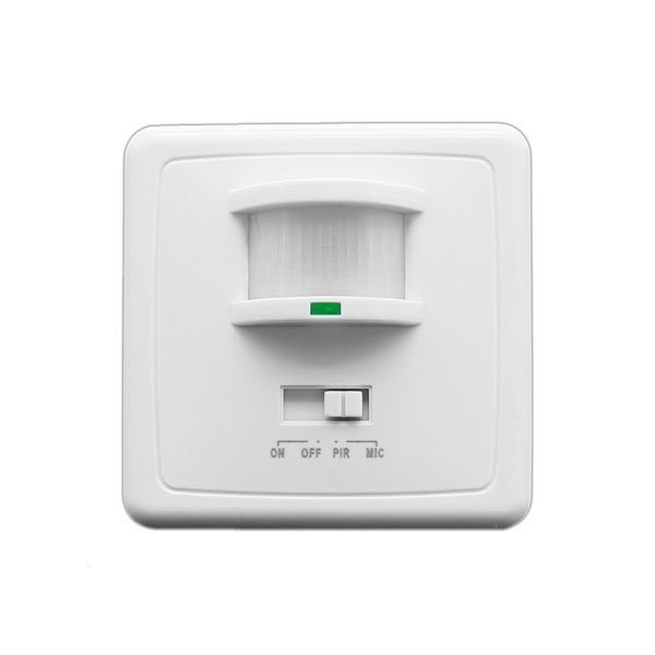 Image of PIR mozgásérzékelő mikrofonnal, IP44