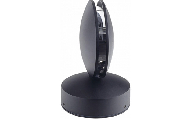 Image of Optonica fekete design fali kör LED lámpa 9W 780lm 3000K meleg fehér 6° 7403