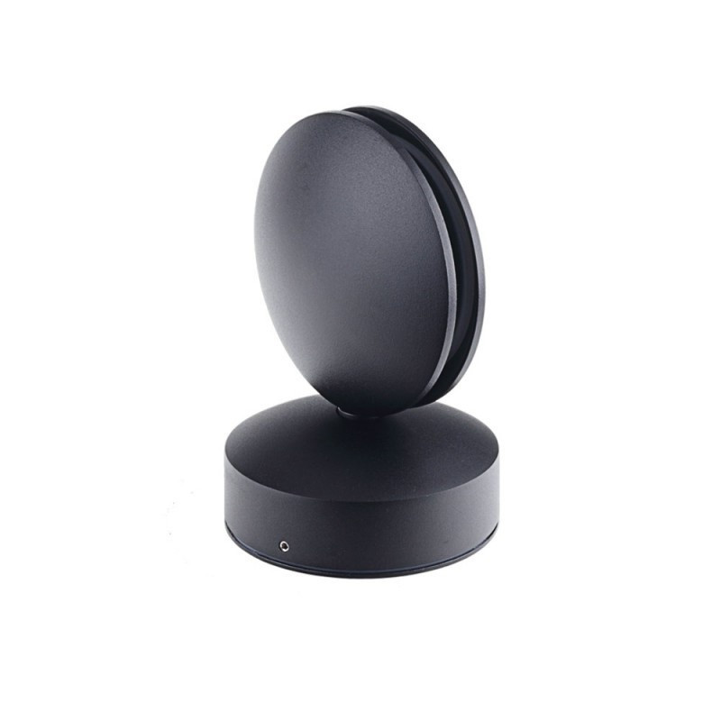 Image of Optonica fekete design fali kör LED lámpa 9W 780lm 4000K nappali fehér 6° 7404