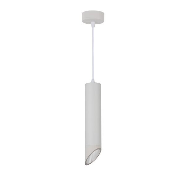 Image of optonica függesztett dekor alumínium cső lámpa fehér külső, GU10-es foglalattal, 9055