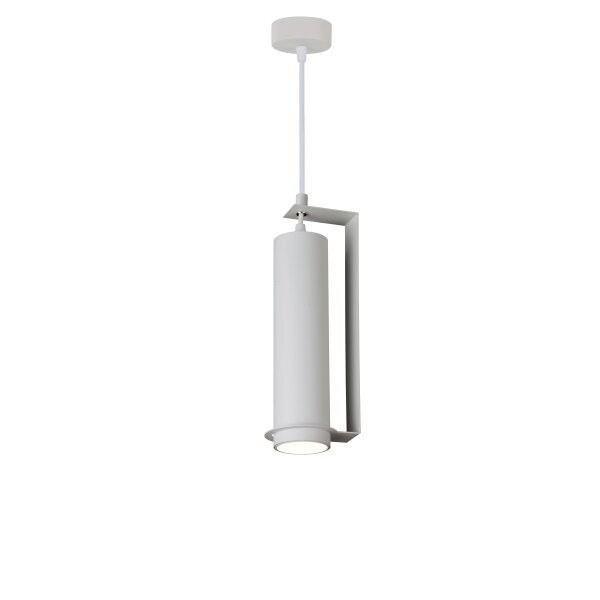 Image of optonica függesztett dekor alumínium cső lámpa fehér külső, GU10-es foglalattal, 9061