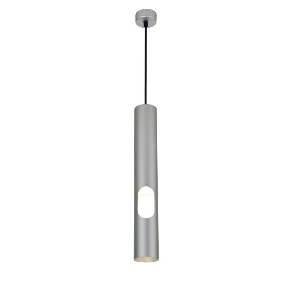 Image of optonica függesztett dekor alumínium cső lámpa Ezüst , GU10-es foglalattal, 9080