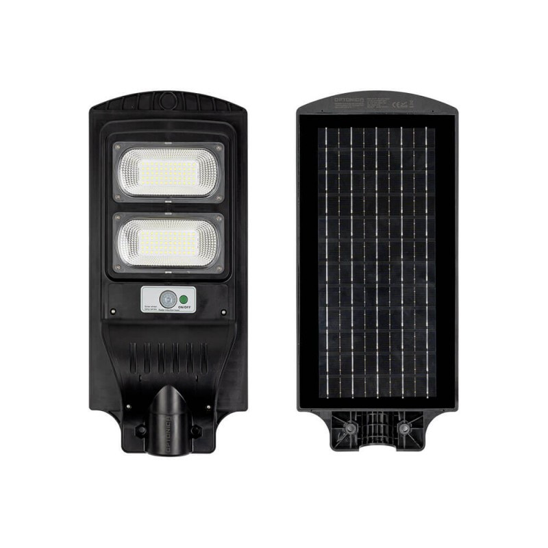 Image of Optonica napelemes utcai LED lámpa akkumulátorral 10W 1200lm 6000K hideg fehér IP65 120º 9127