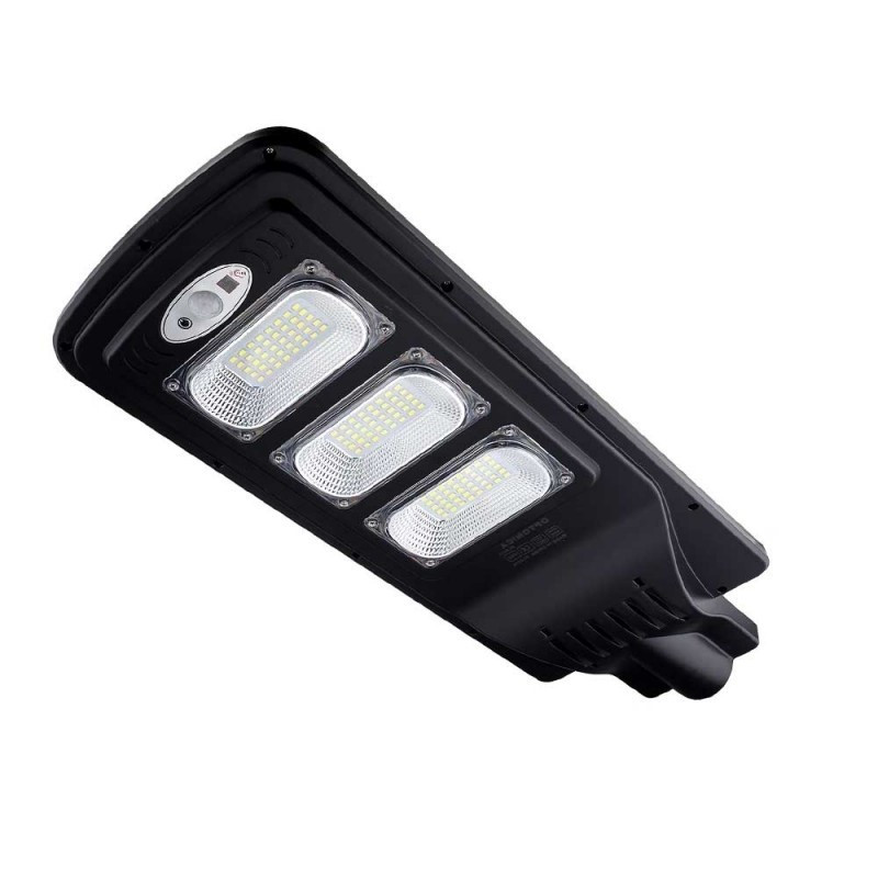 Image of Optonica napelemes utcai LED lámpa távirányítóval 12W 1200lm 6000K hideg fehér IP65 120º 9136