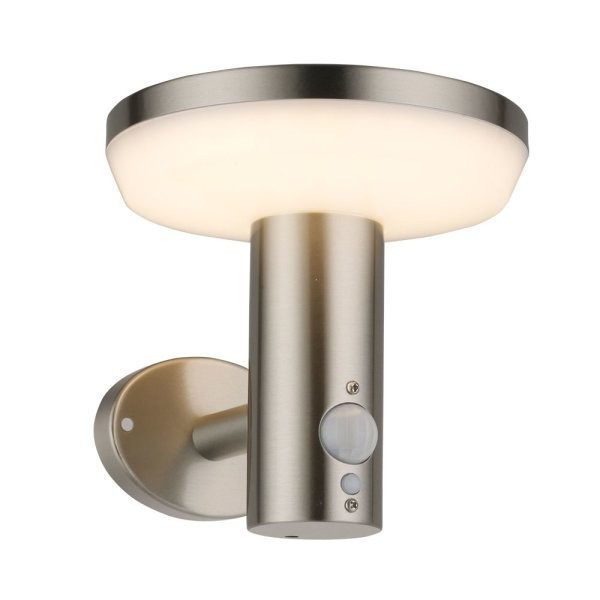 Image of Optonica LED Napelemes Mozgásérzékelős Kerti Fali Lámpa 600lm 4,4W meleg fehér 9334