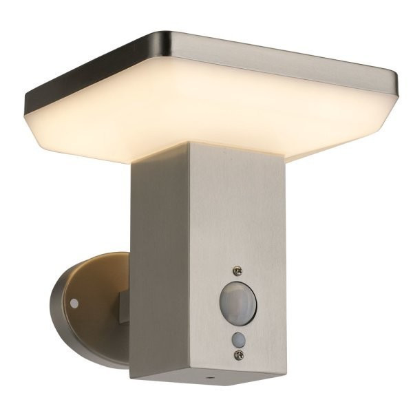 Image of Optonica LED Napelemes Mozgásérzékelős Kerti Fali Lámpa 600lm 4,4W meleg fehér 9337