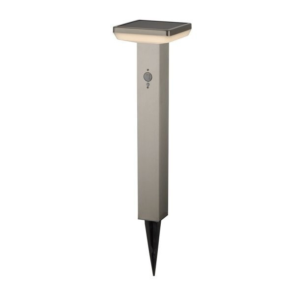Image of Optonica LED Napelemes Mozgásérzékelős Kerti Lámpa 600lm 4,4W meleg fehér 9338