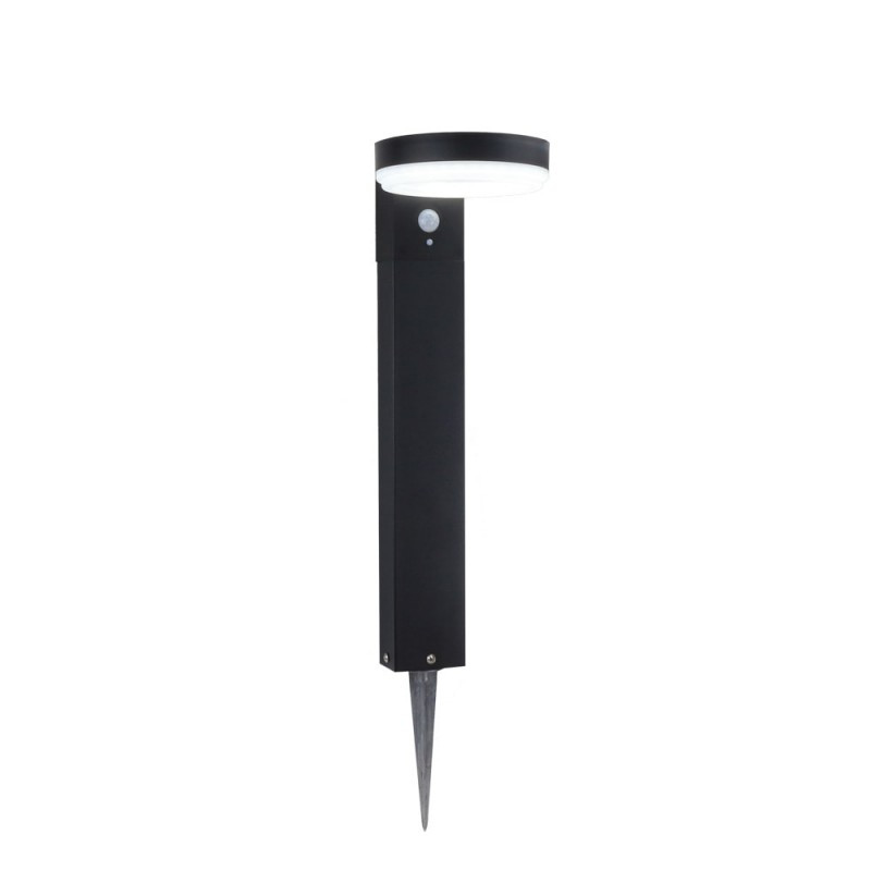 Image of Optonica LED Napelemes Mozgásérzékelős Kerti Lámpa 600lm 6W hideg fehér 9341