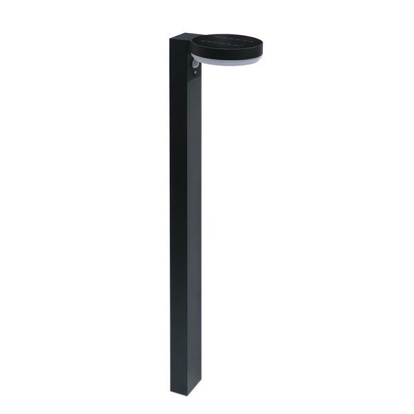 Image of Optonica LED Napelemes Mozgásérzékelős Kerti Lámpa 600lm 6W hideg fehér 9342