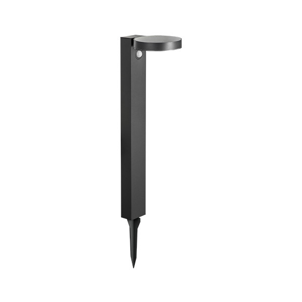 Image of Optonica LED napelemes lámpa 9W - Kerek + mozgásérzékelős /9346
