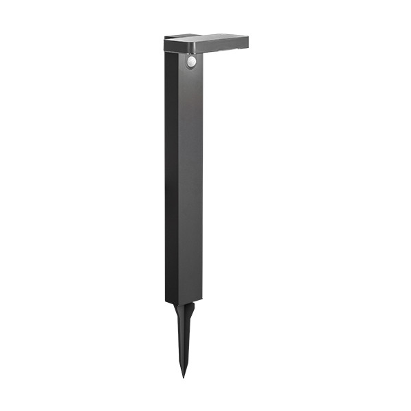 Image of Optonica LED napelemes lámpa 9W - Kerek + mozgásérzékelős /9348