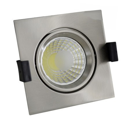 Image of OPTONICA LED Süllyeszthető spot lámpatest / 8W/ matt króm / meleg fehér /CB3225