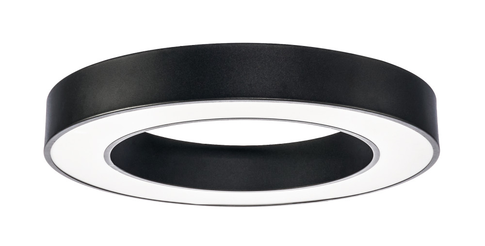 Image of Optonica modern fekete mennyezeti kör LED lámpa 64W 4800lm 3000K meleg fehér IP20 120º Ø80cm 2918