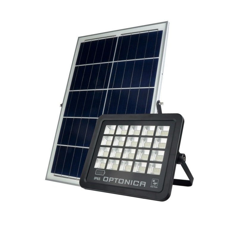 Image of Optonica napelemes LED reflektor 35W 2000lm 6000K hideg fehér 5466