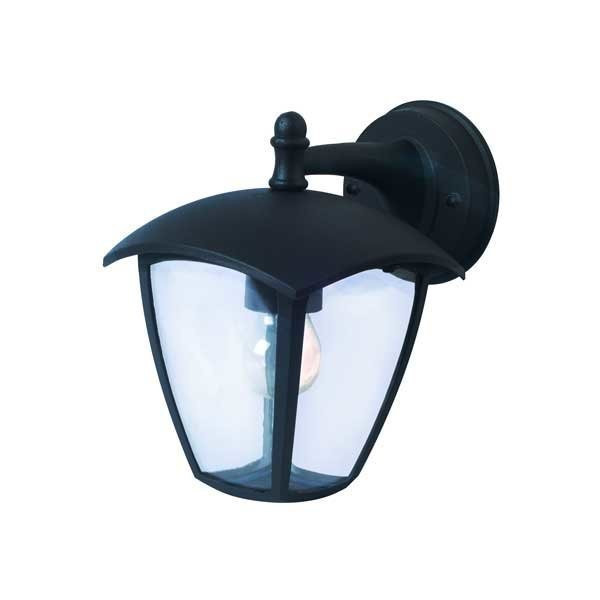 Image of Optonica kerti fali LED lámpa matt fekete 1xE27 Max: 60W 9303
