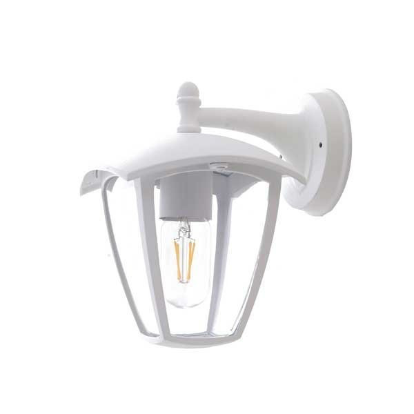 Image of Optonica kerti fali LED lámpa matt fehér 1xE27 Max: 60W 9304