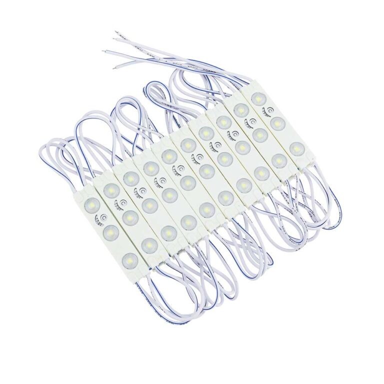 Image of OPTONICA LED MODUL 3-2835/160°/ DC12V / 0.75W / 58x12mm/ hideg fehér /MO4511