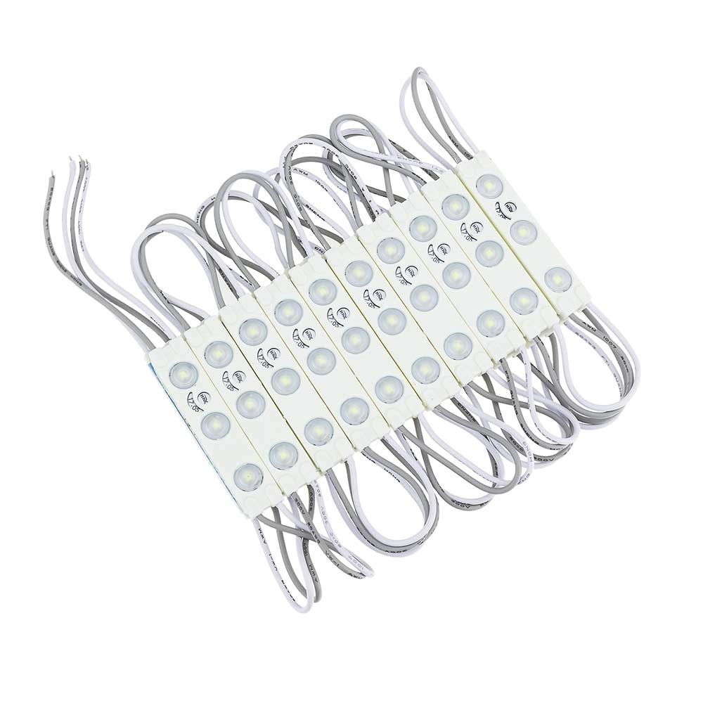 Image of OPTONICA LED MODUL 3-2835/160°/ DC12V / 1W / 58x12mm/ Hófehér /MO4512