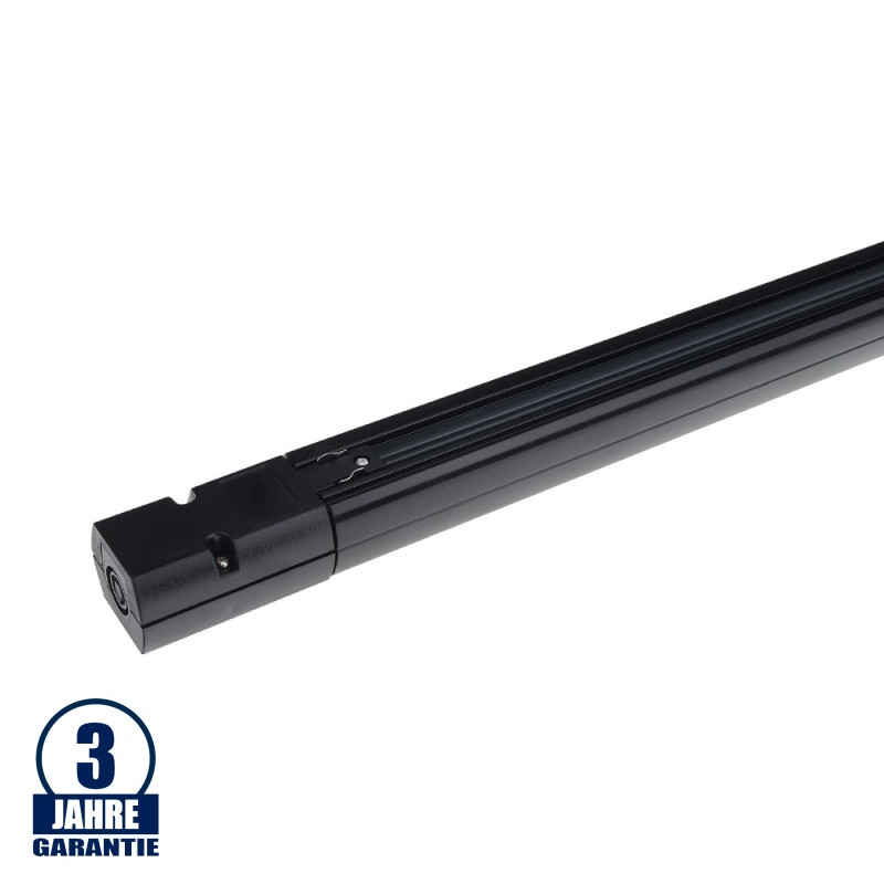 Image of Optonica led 3 fázisú gyűjtősínreflektor sín 1m-es fekete OT5009