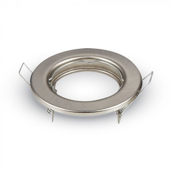 Image of Optonica inox GU10/MR16 spot lámpa keret beépíthető kör alakú Ø7cm 5071