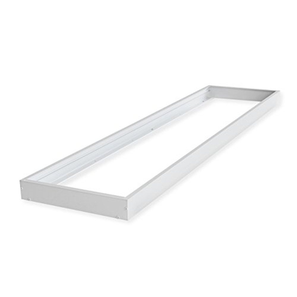 Image of Optonica LED panel falon kívüli fehér beépítőkeret 120x30cm 5197