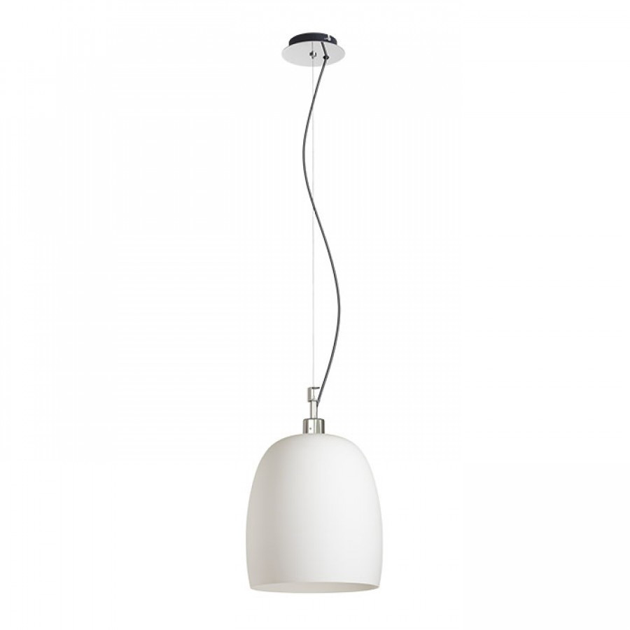 Image of RENDL COROA NEW 28 függö lámpa opál üveg/króm 230V E27 53W
