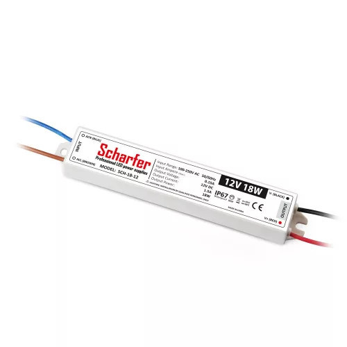Image of SCHARFER Professzionális Led tápegység 18W, 12V
