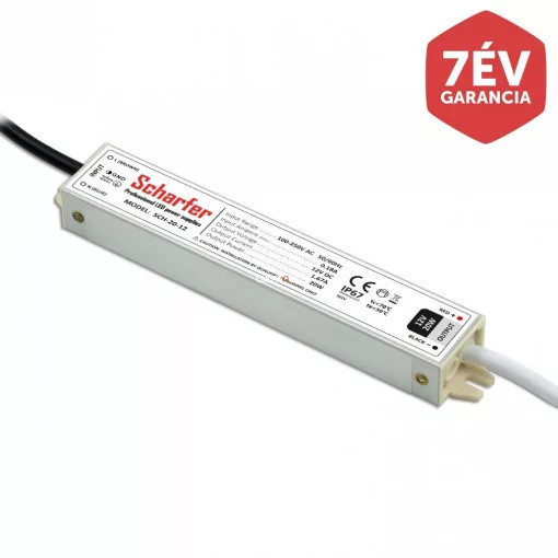 Image of SCHARFER Professzionális Led tápegység 20W, 12V