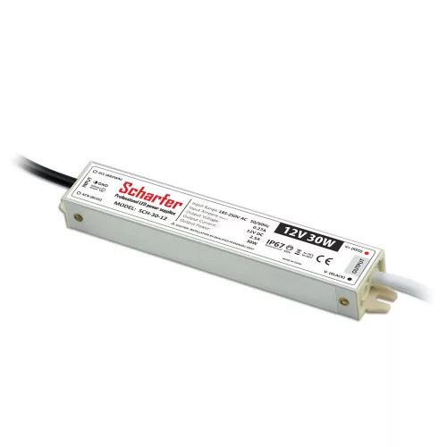 Image of SCHARFER Professzionális Led tápegység 30W, 12V