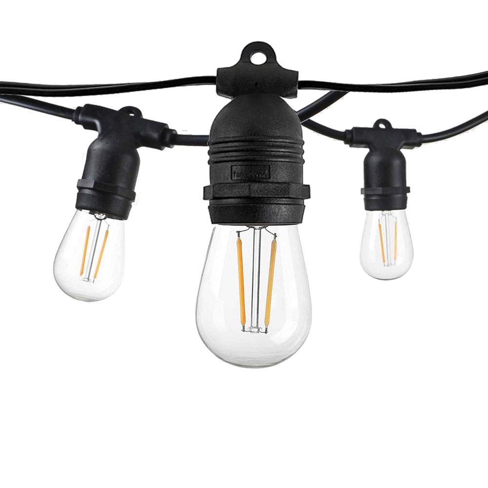 Image of Optonica fix kültéri fényfüzér 15db E27 foglalattal 14,4m IP65 OT5052
