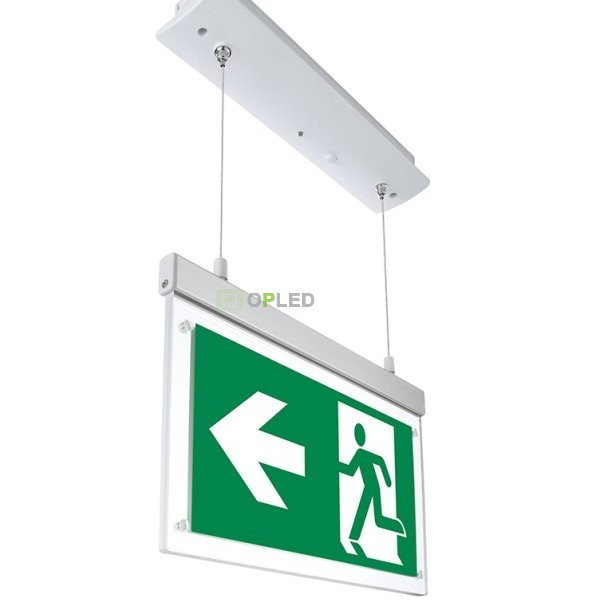Image of OPTONICA LED süllyesztett fix vészjelző / 2W / hideg fehér / WW7206